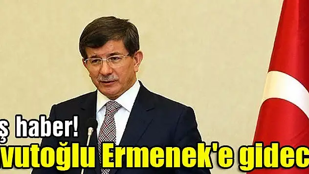 Başbakan Davutoğlu Ermenek'e gidecek