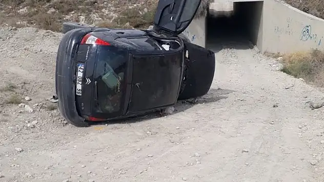 Konya'da trafik kazası: 2 yaralı