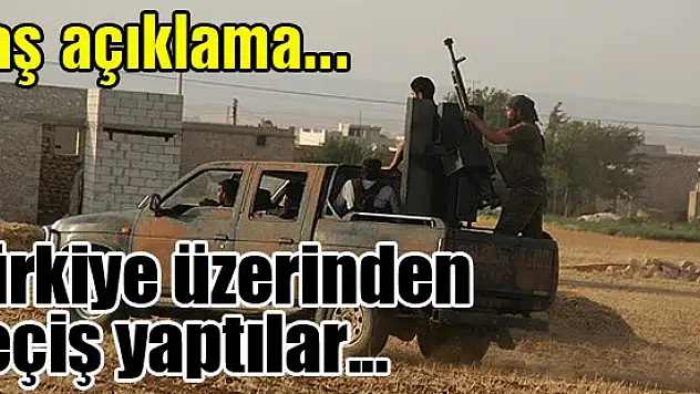 ÖSO'dan 200 savaşçı Türkiye üzerinden Kobani'ye giriş yaptı