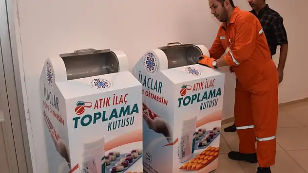 Selçuklu'da atık ilaçlar çöpe gitmeyecek