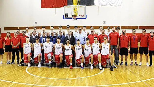 U16 Milli Basketbol takımına ziyaret
