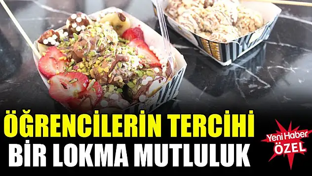 Öğrencilerin tercihi bir lokma mutluluk