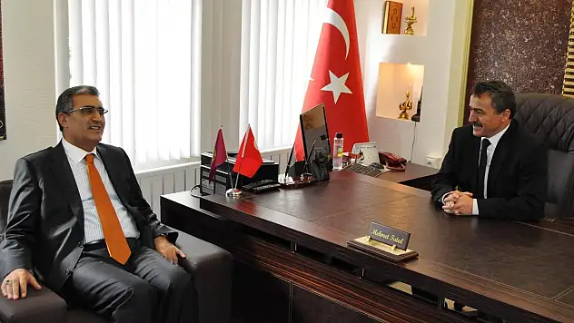 Recep Konuk'tan Tutal'a ziyaret