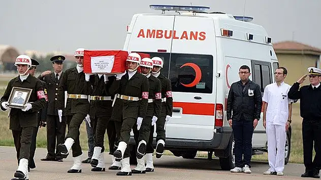 Şehit astsubay Aydoğdu'nun cenazesi memleketine gönderildi