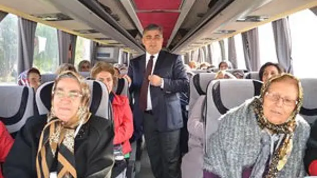 Ereğli'de Kültür Gezisi yolcuları Konya'ya uğurladı