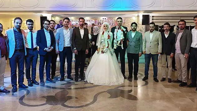 Kurt ve Yücel ailelerinin mutlu günü