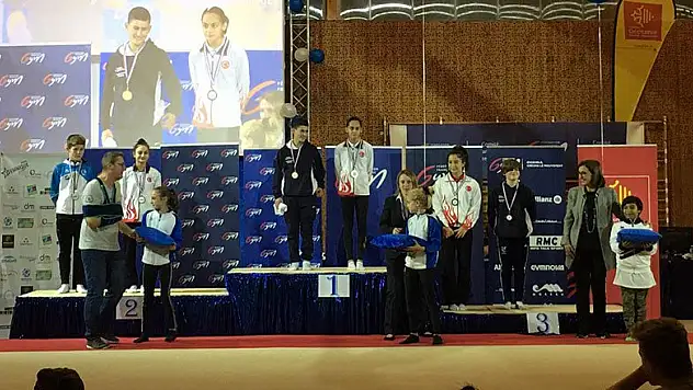 Konyaspor'lu sporcu altın madalya kazandı