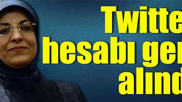 Fatma Toru'nun Twitter hesabı geri alındı