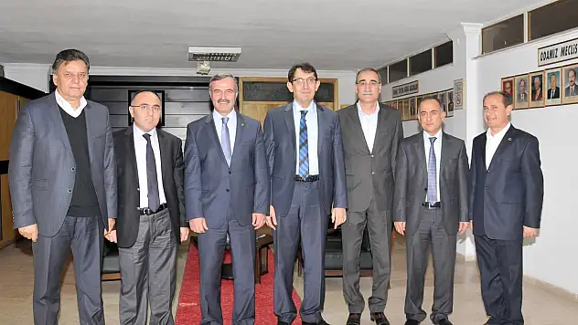 Vergi dairesi başkanı Ünver'den KSO'ya ziyaret