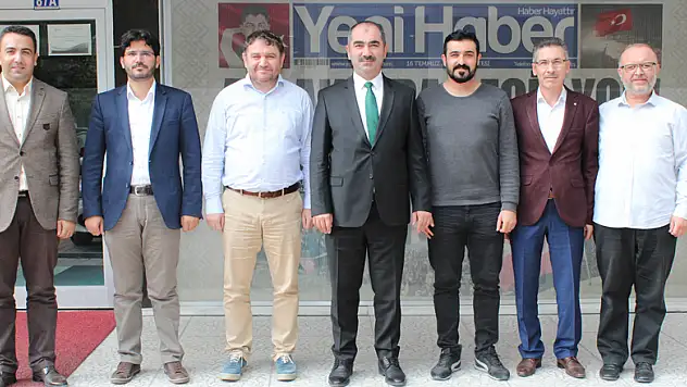 AK Parti Karatay teşkilatından Yeni Haber'e ziyaret