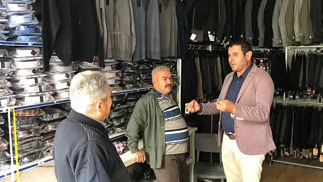 Başkan Çiğdem, esnafla bir araya geldi