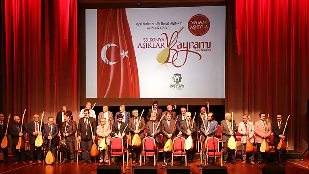 53. Konya Aşıklar Bayramı başladı