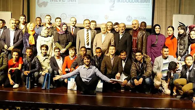 İki doğu iki batı uluslararası öğrenci derneği açılışı yapıldı