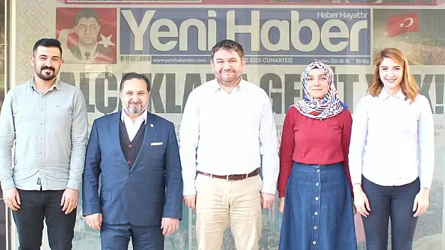 Hacı Ahmet Özdemir'den Yeni Haber'e ziyaret