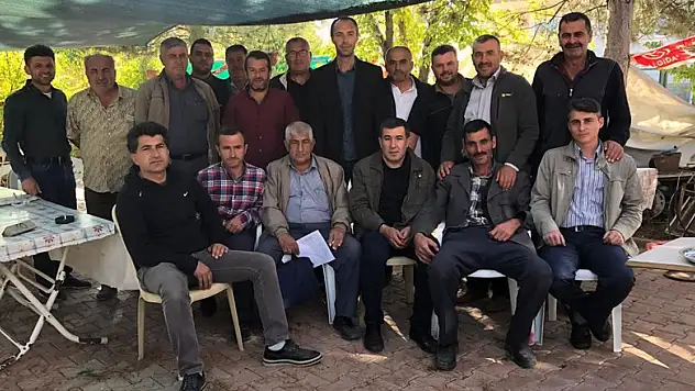 Hüyük'te mahalle muhtarları başkanını seçti