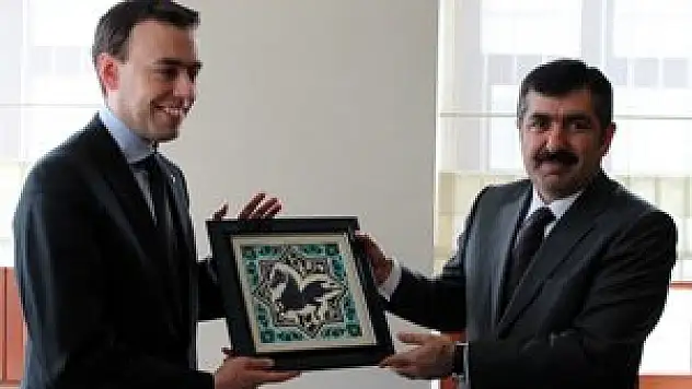 Vali Doğan'ı Alman heyet ziyaret etti