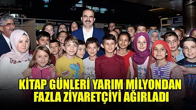 Kitap Günleri yarım milyondan fazla ziyaretçiyi ağırladı