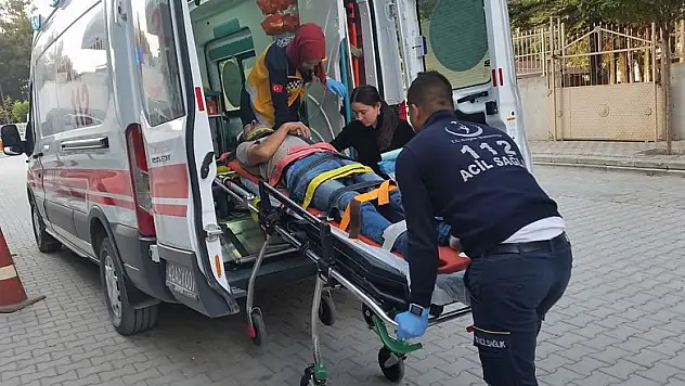 Konya'da kontrolden çıkan tır şarampole indi!