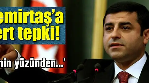 Selahattin Demirtaş'a uçakta sert tepki