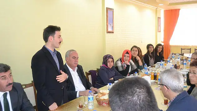 Kaymakam Köktaş aday öğretmenlerle buluştu