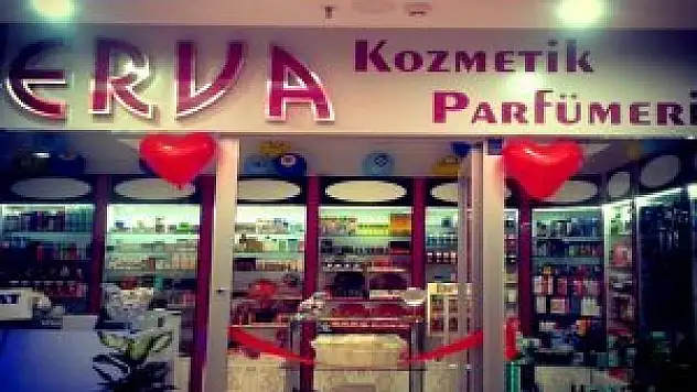 ERVA kozmetik Bey Plaza'da açıldı