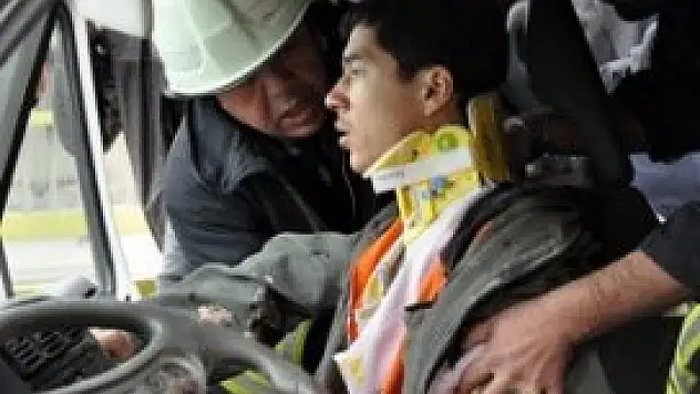 Sıkıştığı yerden kurtarıldı