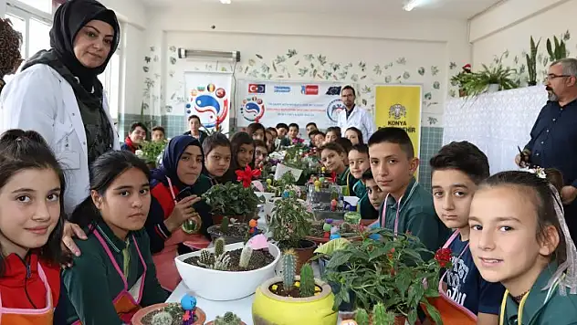 Konya'da öğrenciler tarımla özgüven kazanacak