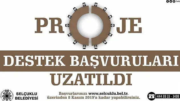 Proje Destek Programına başvurular uzatıldı