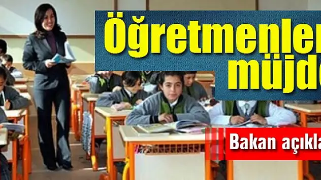 Öğretmenlere ek ders müjdesi