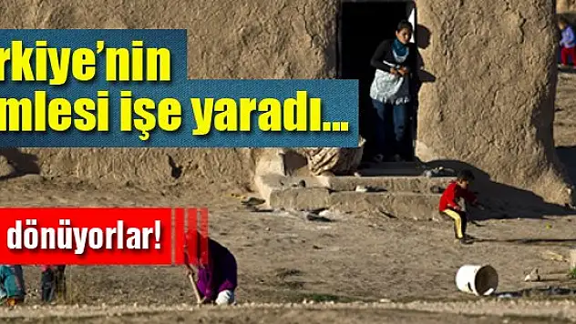 Türkiye'nin stratejisi işe yaradı Kürtler geri dönüyor