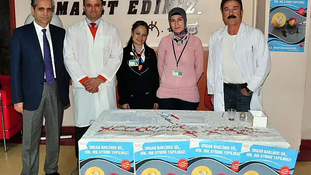 NEÜ Meram Tıp'ta organ nakli haftası kutlandı