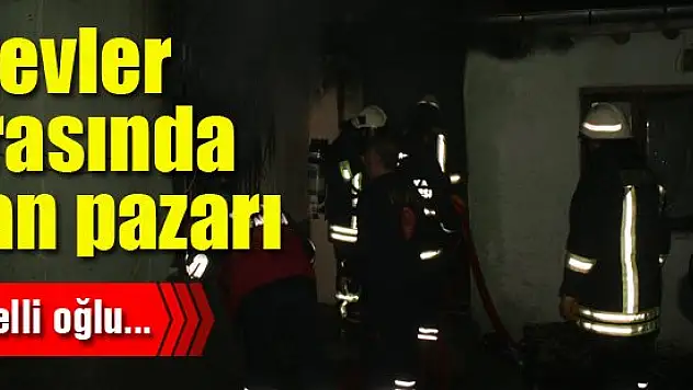 Alevler arasında can pazarı