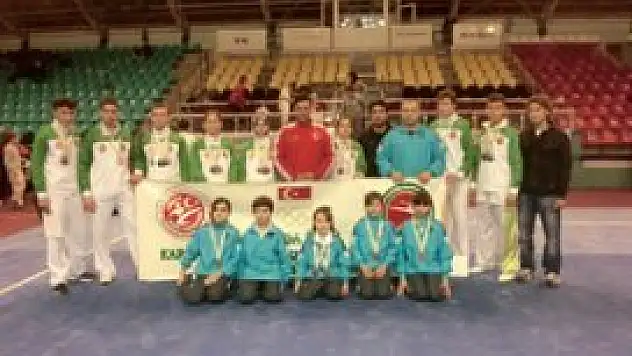 Konyalı Wushu'cular madalya topladı