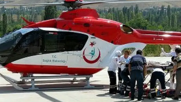 Hava ambulansıyla gece uçuşları başlıyor