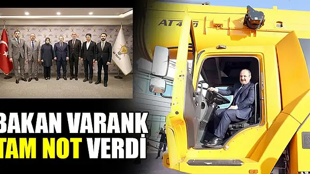 Bakan Varank tam not verdi