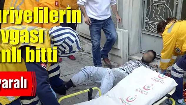 Suriyelilerin kavgası kanlı bitti: 3 yaralı