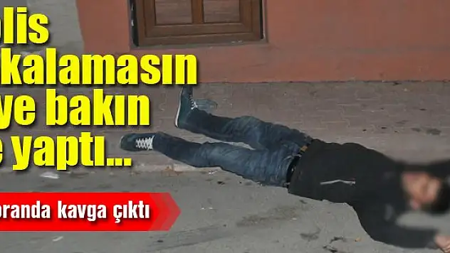 Polis yakalamasın diye bakın ne yaptı...