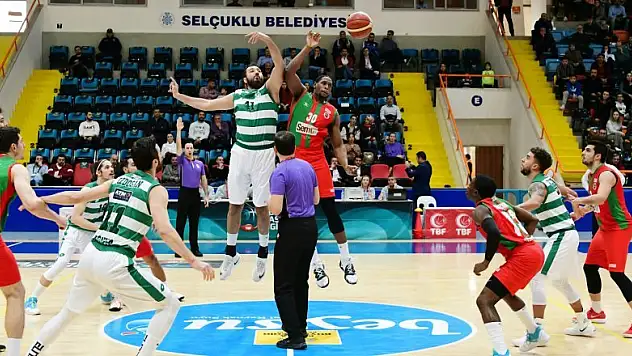 Konyaspor Basket'ten rahat galibiyet