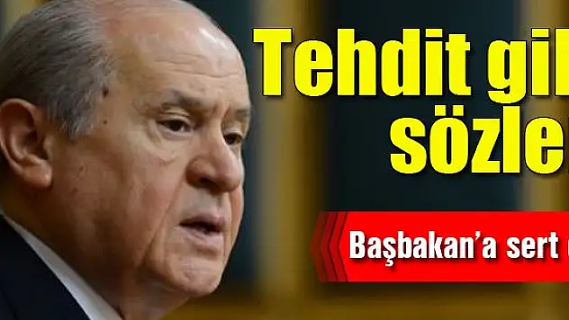 Bahçeli'den Davutoğlu'na tehdit gibi sözler