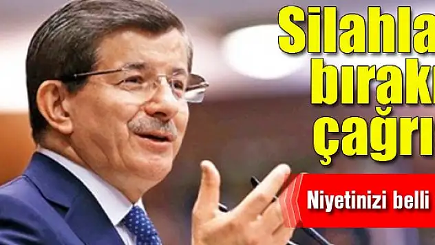 Silahlara veda çağrısı