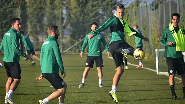 Konyaspor'da parola puan