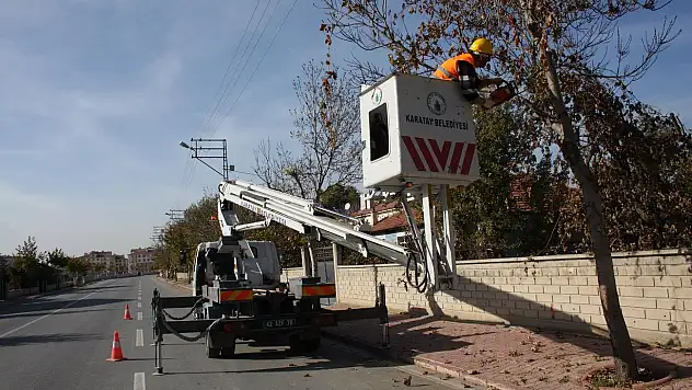 Karatay'da çalışmalar sürüyor