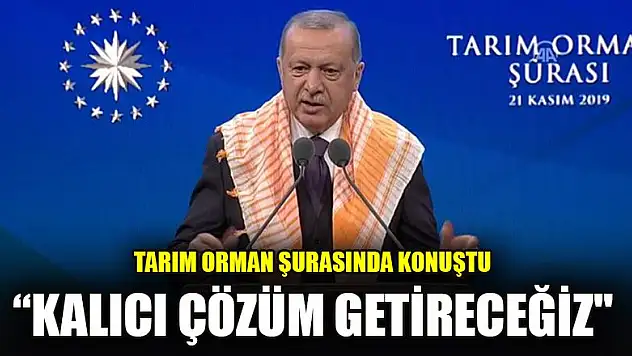 Erdoğan: 'Arazilerinin bölünmesi sorununa kalıcı çözüm getireceğiz'