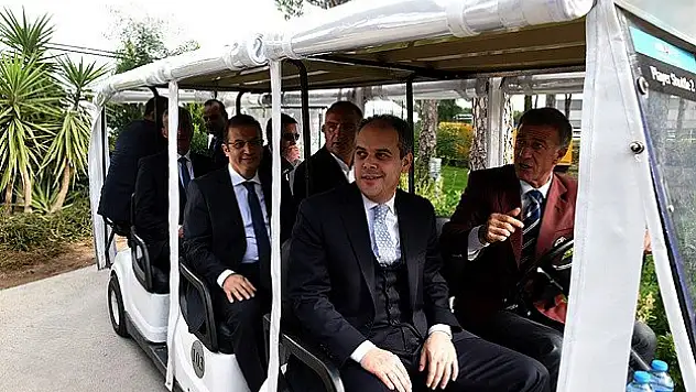 Bakan Kılıç Turkish Airlines Open 2014 turnuvasını izledi