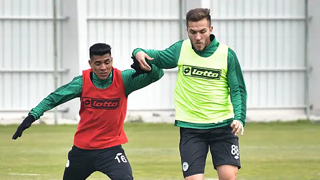 Konyaspor'da Ç.Rizespor hazırlıkları başladı