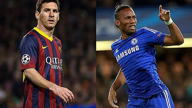 Drogba ve Messi THY reklamında