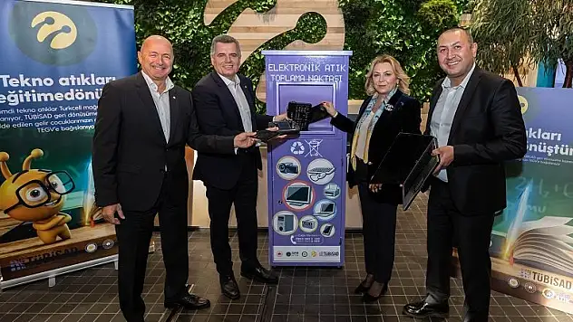 Konya'nın elektronik atıkları Turkcell ile eğitime kaynak sağlayacak