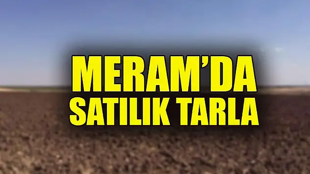 Meram'da satılık arsa