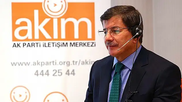AKİM'e başvuran 2 milyonuncu kişi Davutoğlu ile buluşacak