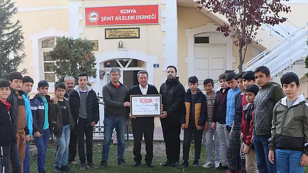 Ahmet Haşhaş İHO'dan Konya Şehit Aileleri Derneği'ne ziyaret